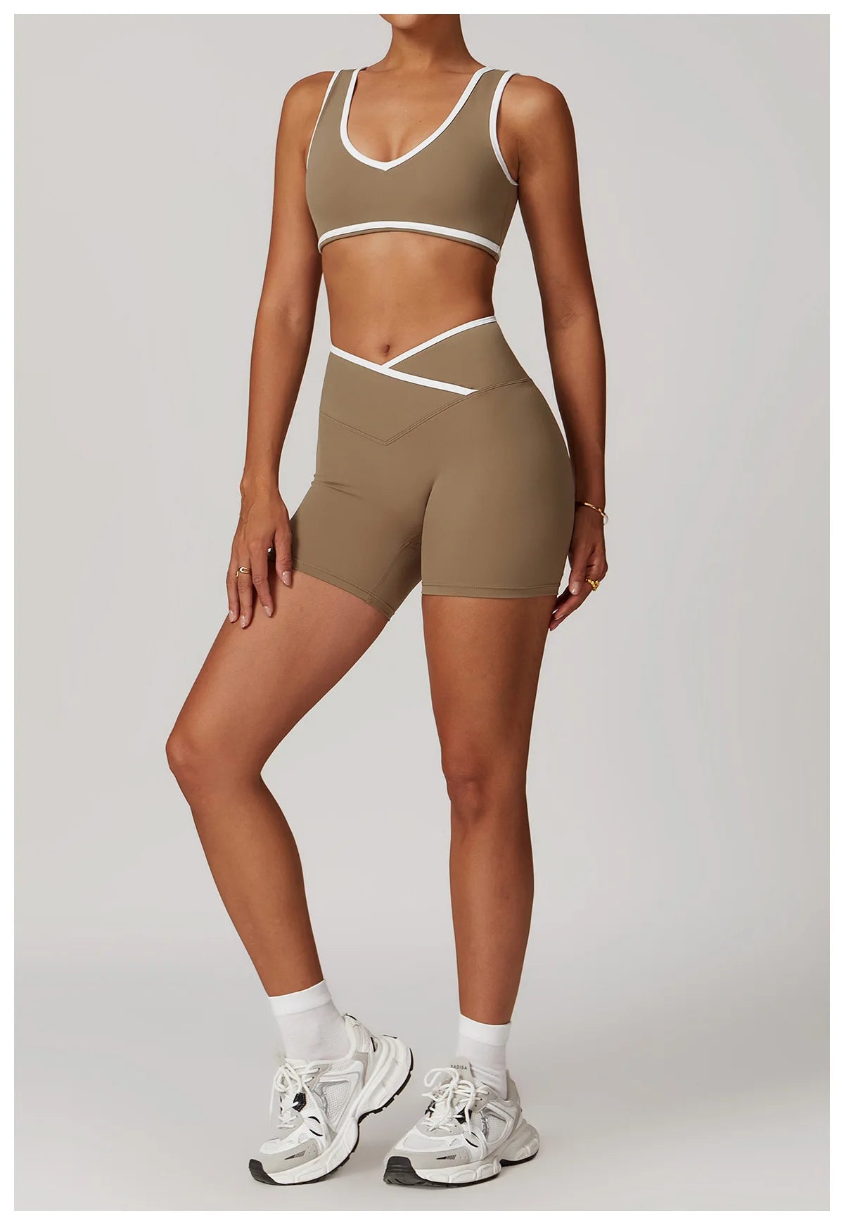 2 Piece Yoga Set Women's Workout Outfits Fitness Sportswear Gym Tracksuit High Waist Leggings Sports Bra Athletic Wear The Clothing Company Sydney