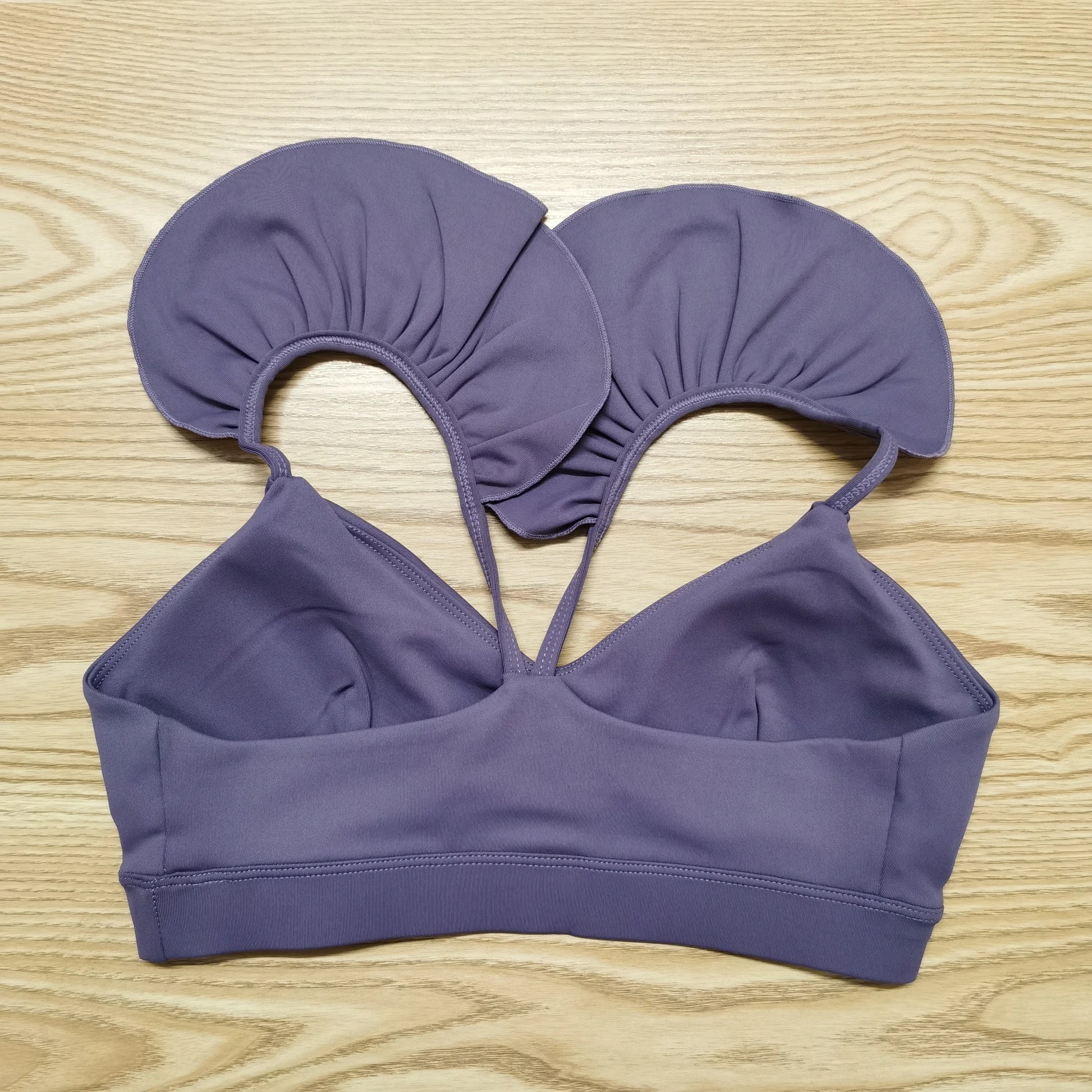 Two Piece Set Women's Yoga Gym Running Badminton Skirt Suit Crop Top Sports Bra Stacked Shorts Tennis Skirt Workout Clothing The Clothing Company Sydney