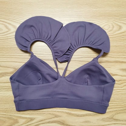 Two Piece Set Women's Yoga Gym Running Badminton Skirt Suit Crop Top Sports Bra Stacked Shorts Tennis Skirt Workout Clothing The Clothing Company Sydney