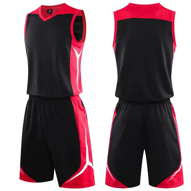 2 Piece Sportswear Basketball Jersey Shorts Set Blank custom Men Women Kids Basketball Uniforms The Clothing Company Sydney