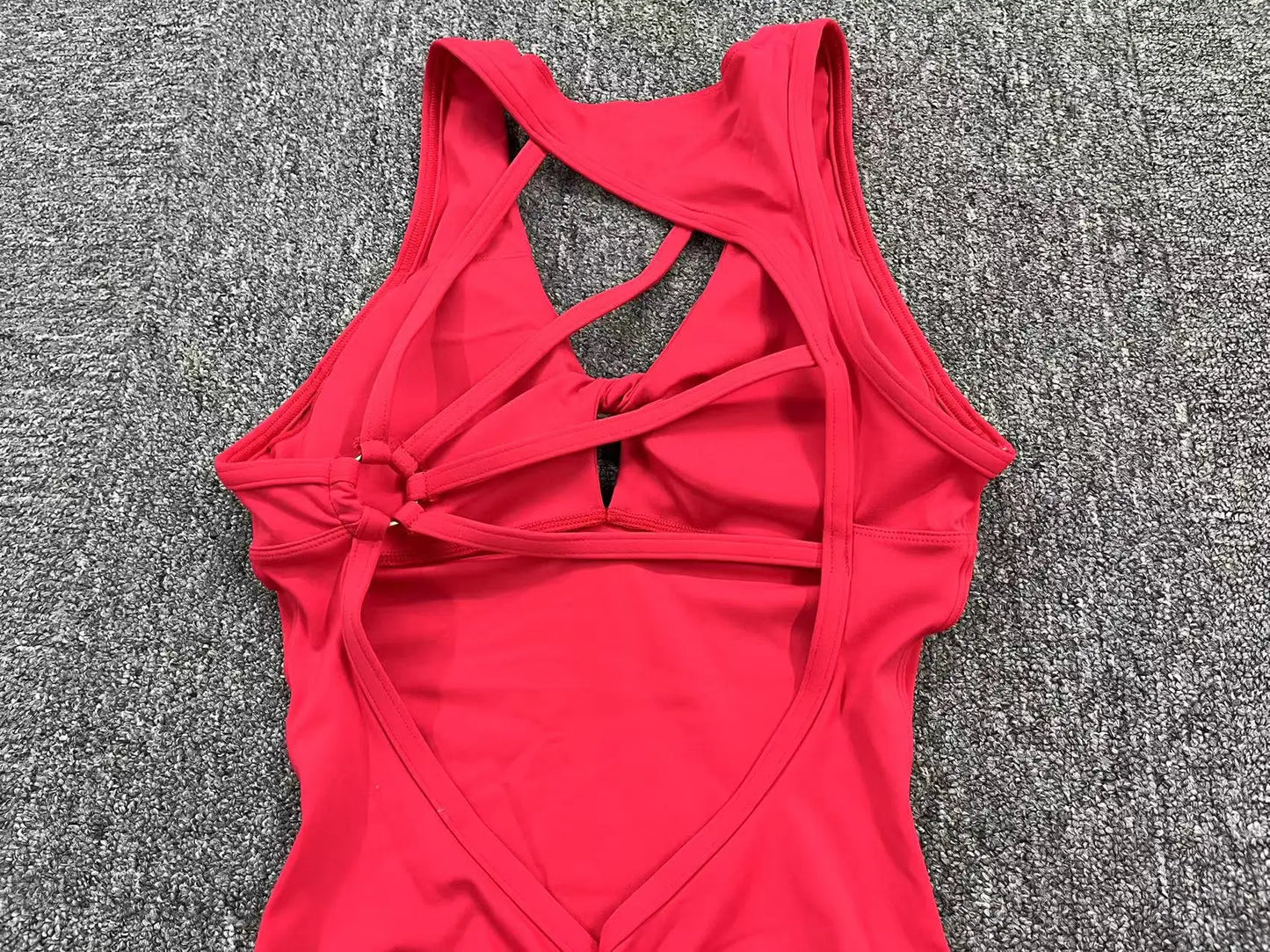 Women's Padded Jumpsuit Sport Yoga Set Bodysuit Fitness Wear Gym Sportswear High Elastic Workout Running Clothes - The Clothing Company Sydney