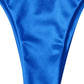 Metallic Halter Triangle Swimsuit Women Swimwear Bathing Suits Brazilian Thong Micro Bikinis Set Beach Wear