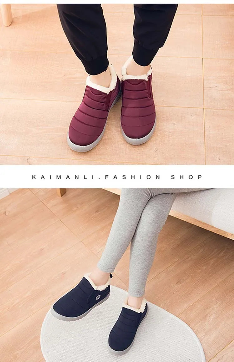 Men's Boots Snow Hiking Winter Boots For Men Outdoor Men Shoes Platform Work Shoes Footwear - The Clothing Company Sydney