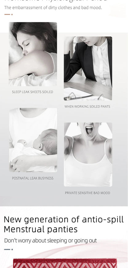 Women's Period Panties 4-Layer LeakProof Menstrual Thong Underwear Briefs The Clothing Company Sydney