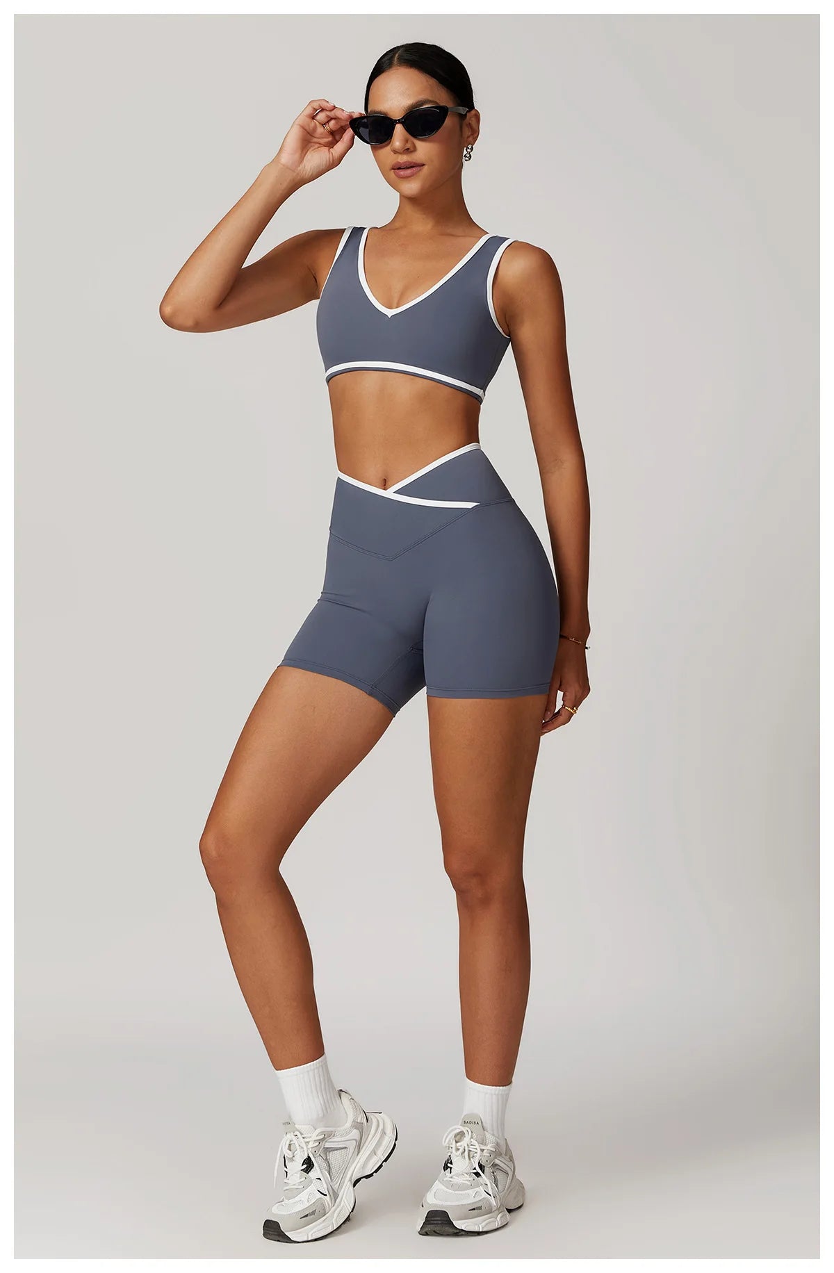 2 Piece Yoga Set Women's Workout Outfits Fitness Sportswear Gym Tracksuit High Waist Leggings Sports Bra Athletic Wear The Clothing Company Sydney