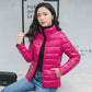 Women Spring Jacket Fashion Short Ultra Lightweight Packable Puffer Coats 15 Colors Female Down Warm Korean Slim Fit Parkas 5XL The Clothing Company Sydney