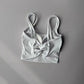 Women's Sports Bras Fitness Top Lingerie, Push Up Fixed Pad Yoga Bra Knotted Back Running Vest Gym Tops The Clothing Company Sydney
