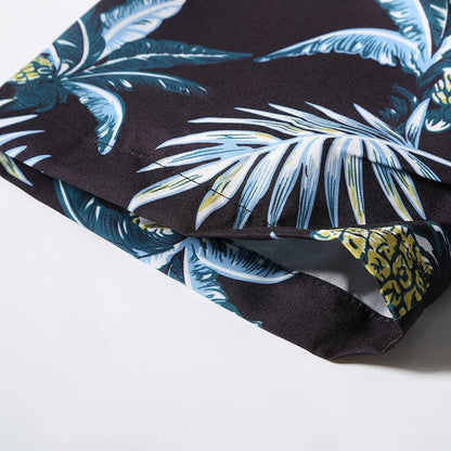 Men's Summer Short Sleeve Printed Shirt Thin Beach Shirt Men's Clothing Turtle Neck Polo  Shirt Casual Top - The Clothing Company Sydney