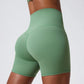 Yoga Clothing Push Up Gym Shorts Womens High Waist Sports Leggings Workout Cycling Shorts