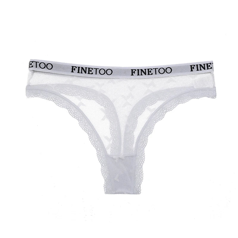3 Pack Thong Lace Panties Thong Low Waist Underwear G String Underpants Lingerie Set - The Clothing Company Sydney