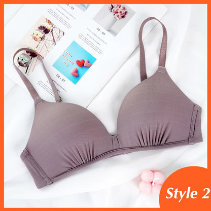 Seamless Bras for Women's Push Up Bras No Wire Brassiere A B Cup Underwear Bralette Three Quarters(3/4 Cup)  Lingerie The Clothing Company Sydney
