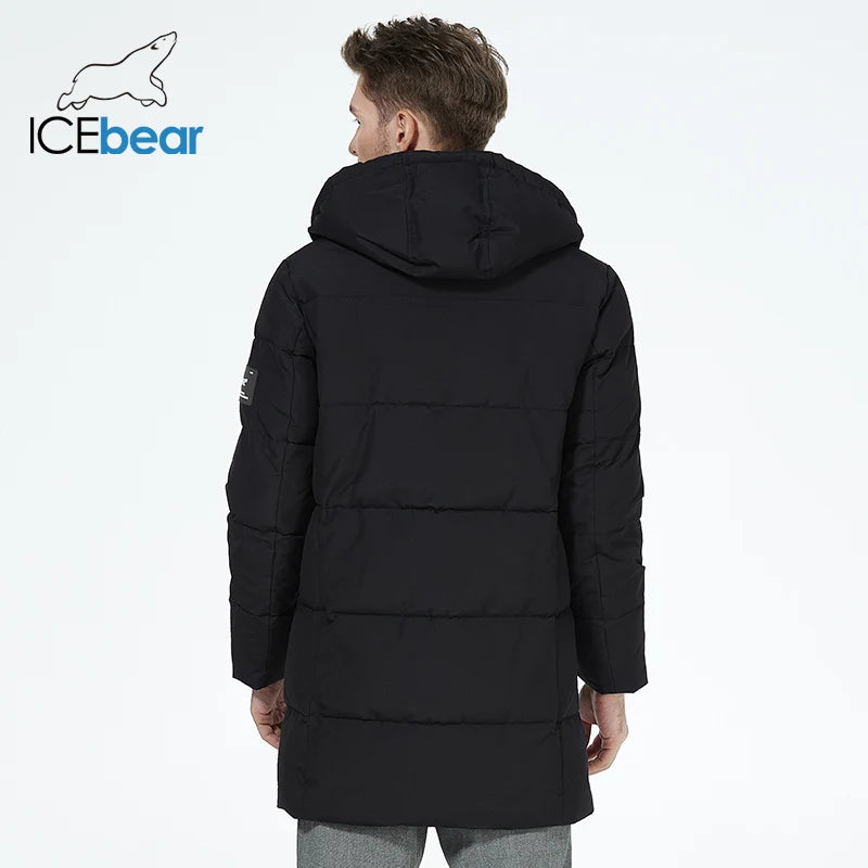 Men's winter jackets for men casual cotton coat mid-length Puffer Parkas The Clothing Company Sydney