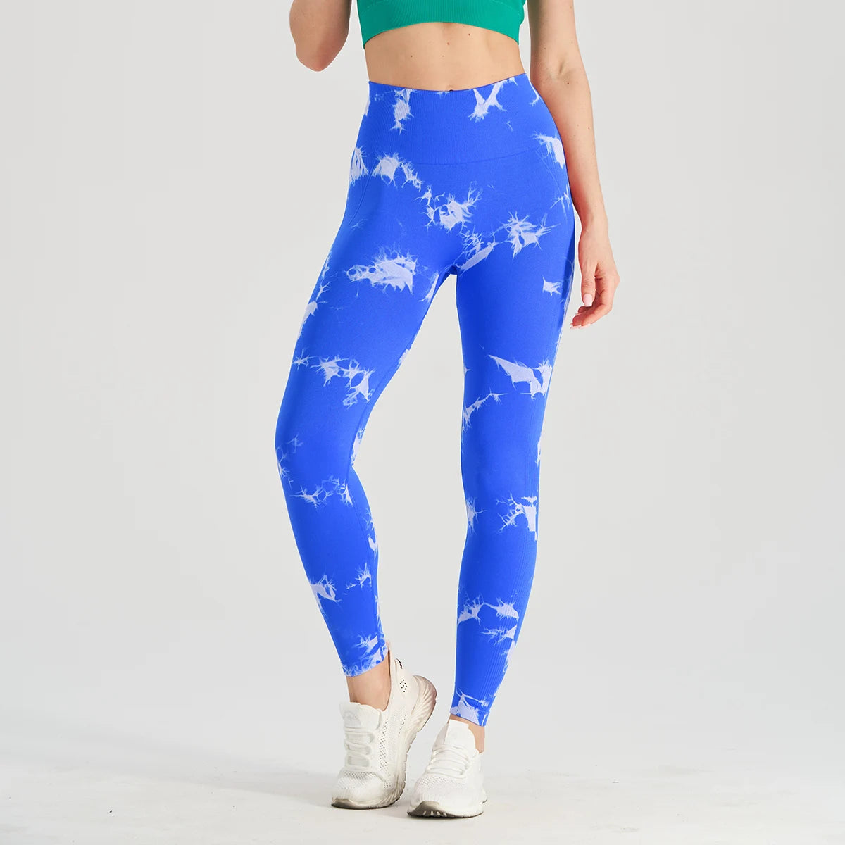 Seamless Tie Dye Bleach Sport Leggings Women Push Up Elastic Yoga Pants Fitness Gym Workout Tights Running Leggings The Clothing Company Sydney