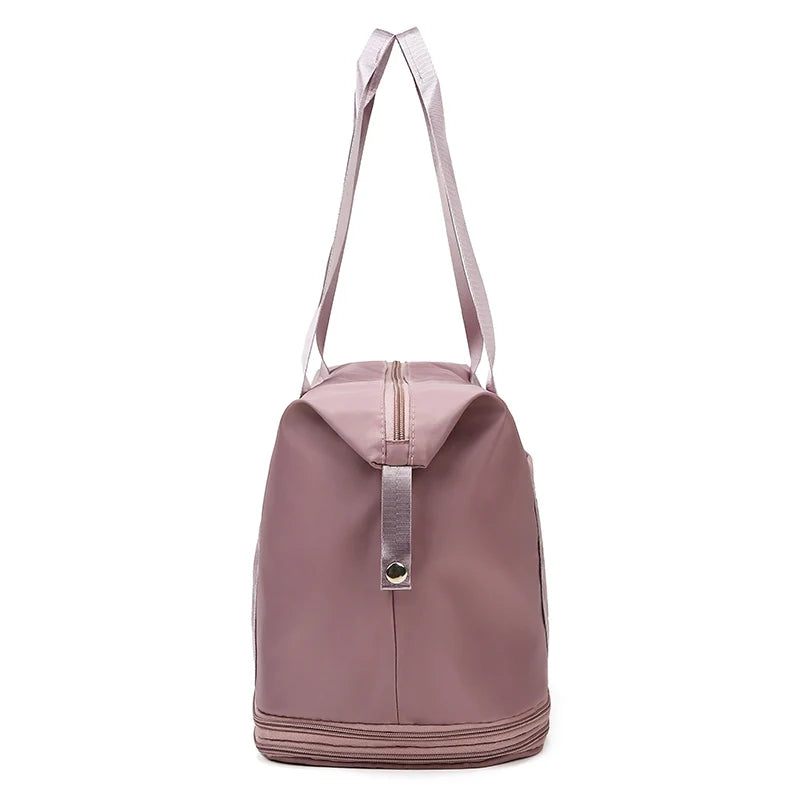 Travel Bag Women Shoulder Bag Casual Handbag Double Zipper Expansion Bag Large Bag Fashion Luggage Bag - The Clothing Company Sydney