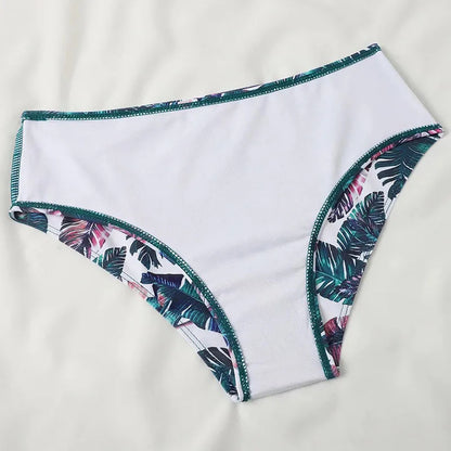 Two Piece Swimsuit Womens Bikini Set Beachwear Push Up Summer Bathing Suit Triangle Bikini Low Waist Swimwear - The Clothing Company Sydney