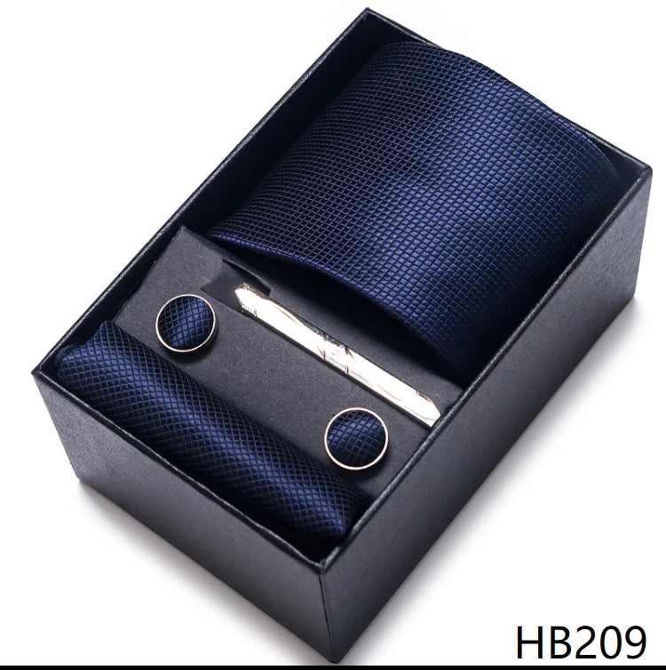 7.5 cm Business Ties Hanky Cufflink Set Tie Clips Green Necktie Corbatas For Men Wedding In Gift Box The Clothing Company Sydney