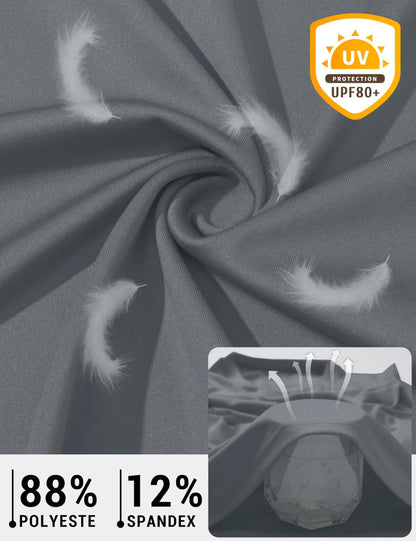 UPF 80+ Sun Protection T-shirts Men's Quick Dry Long Sleeve Athlectic T Shirts Performance Sports T-shirts Rash Guard The Clothing Company Sydney