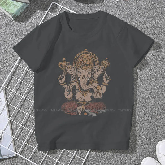 Women's Ganesha Art Girls T Shirt 3D Classic Female Tops Graphic Funny Tees Ladies Cotton T shirt - The Clothing Company Sydney