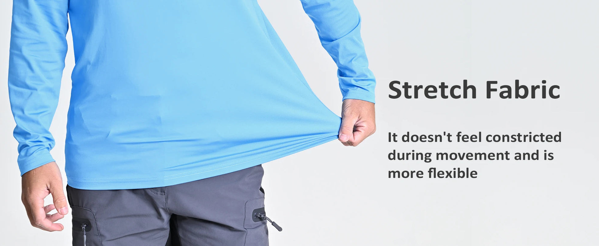 UPF 80+ Sun Protection T-shirts Men's Quick Dry Long Sleeve Athlectic T Shirts Performance Sports T-shirts Rash Guard The Clothing Company Sydney