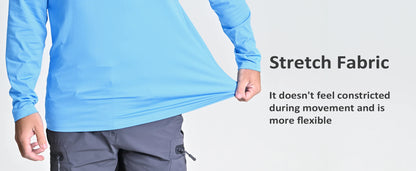 UPF 80+ Sun Protection T-shirts Men's Quick Dry Long Sleeve Athlectic T Shirts Performance Sports T-shirts Rash Guard The Clothing Company Sydney