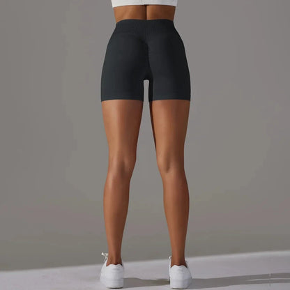 Women High Waist Workout Fitness Yoga Shorts Gym Push Up Yoga Leggings Scrunch Butt Seamless Sports Bike Shorts The Clothing Company Sydney