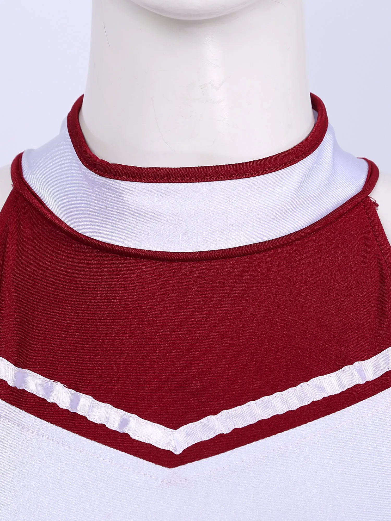 2 Piece Cheerleader Costume Women Adult Cheerleading Uniform Dancing Outfit Sleeveless Crop Top with Mini Pleated Skirt The Clothing Company Sydney