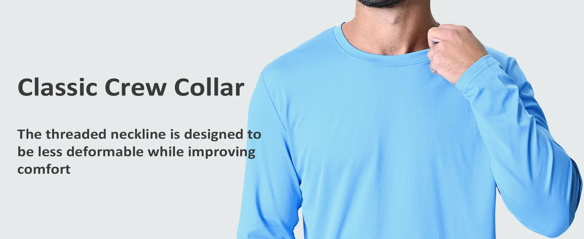 UPF 80+ Sun Protection T-shirts Men's Quick Dry Long Sleeve Athlectic T Shirts Performance Sports T-shirts Rash Guard The Clothing Company Sydney