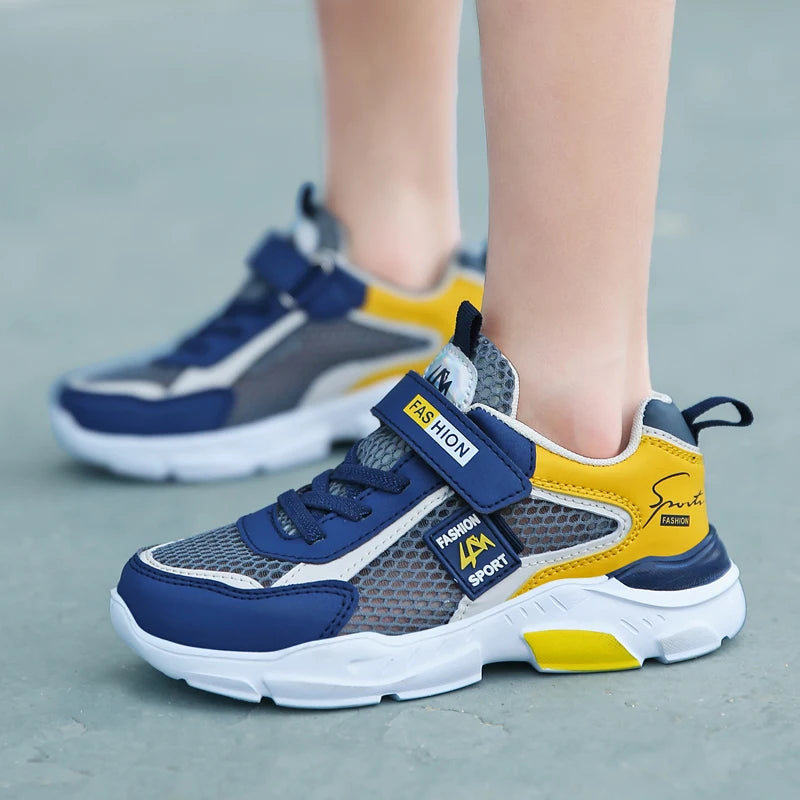 Boys Summer Breathable Mesh Sneakers – Lightweight Casual Sports Shoes for Kids The Clothing Company Sydney