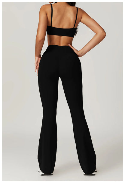 Women's Yoga Gym Activewear 2 Piece Set Sport Suit Workout Short Sleeve Crop Top High Waist Leggings Short Fitness Sports Wear - The Clothing Company Sydney