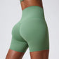 Yoga Clothing Push Up Gym Shorts Womens High Waist Sports Leggings Workout Cycling Shorts