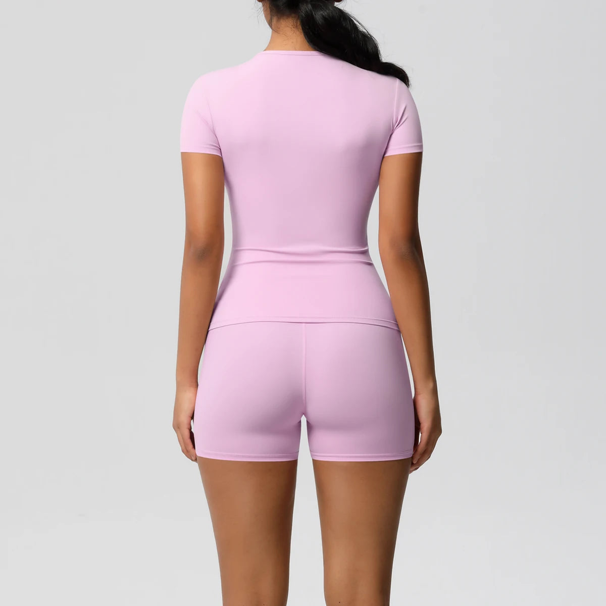 Workout Sportswear 2 Piece Piece Female Yoga Shirt Push Up Workout Clothes Outdoors Sport  High Waist  Fitness Sport Shorts - The Clothing Company Sydney