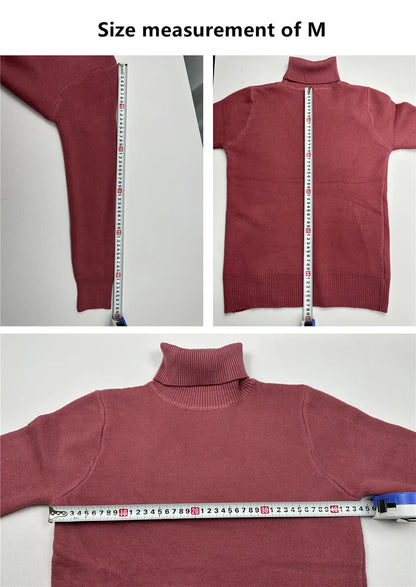 Ladies Turtleneck Winter Sweater Women Elegant Thick Velvet Lined Warm Knitted Pullover Slim Tops Jersey Knitwear Jumper The Clothing Company Sydney