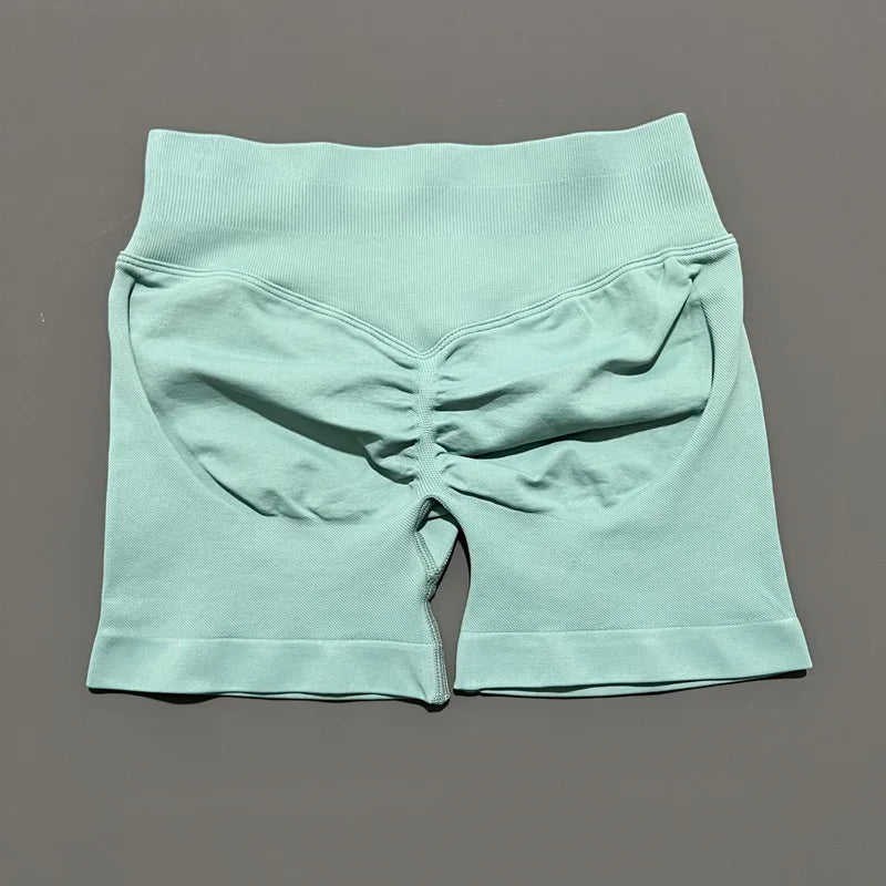 Women's Impact Shorts 4.5'' Low Waist Seamless Yoga Shorts Scrunch Bum Gym Shorts Workout Biker Short Stretch Fitness Shorts The Clothing Company Sydney