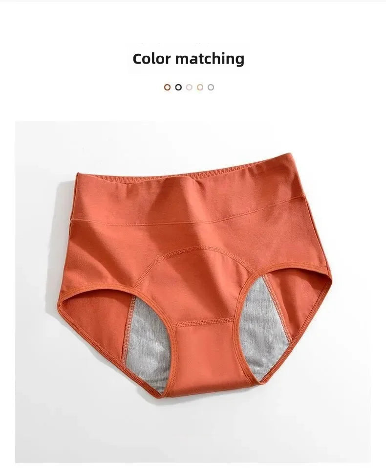 Cotton Menstrual Panties High Waist Period Underwear Leak Proof Mensruation Briefs The Clothing Company Sydney