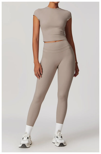 2 Piece Sportswear Women Yoga Set Gym Clothes Suits Fitness Set Tracksuits Sports Bra Gym Leggings - The Clothing Company Sydney