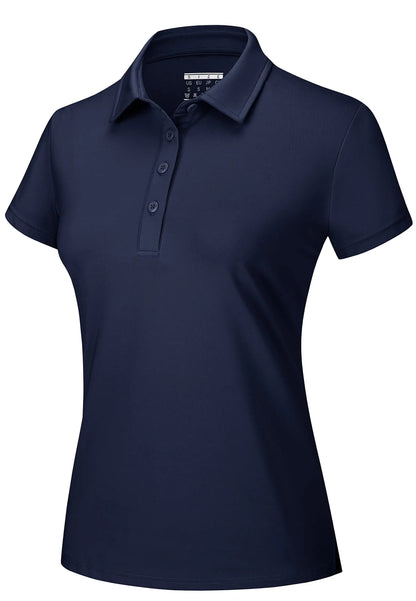 Summer UPF 50+ Short Sleeve Shirts Women's Sun Protection T-shirts Quick Dry 4 Buttons Tennis Workout Tee Golf Pullovers The Clothing Company Sydney