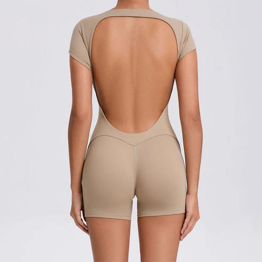 One Piece Summer Yoga Suit Fitness Sports Women Bodysuits Gym Set Training Rompers Workout Jumpsuit Female Sportswear The Clothing Company Sydney