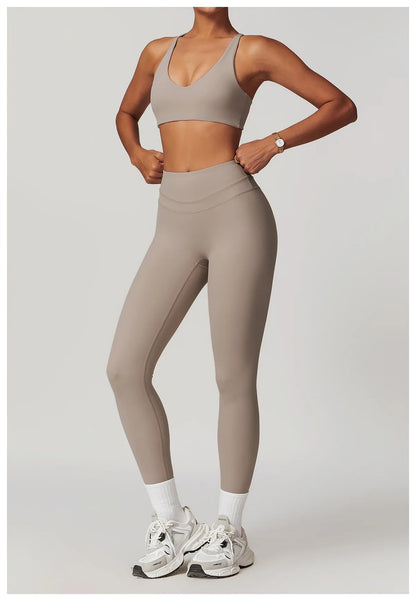 2 Piece Sportswear Women Yoga Set Gym Clothes Suits Fitness Set Tracksuits Sports Bra Gym Leggings - The Clothing Company Sydney