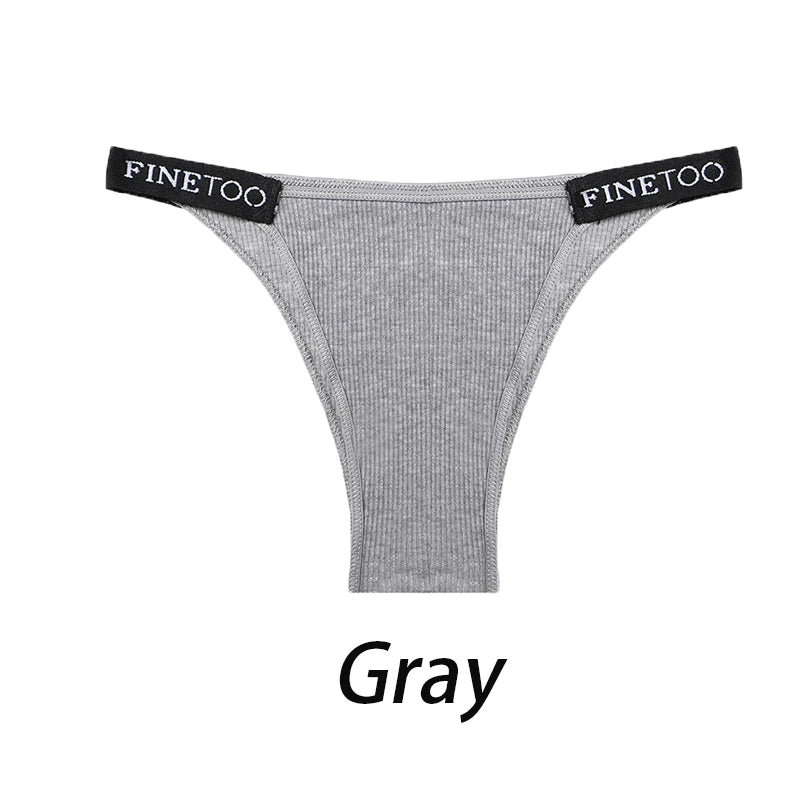 Cotton Letter Waist Women Panties Female Underpants Comfortable Underwear Women Thong Pantys Intimates M-XL The Clothing Company Sydney