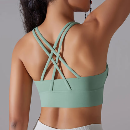 Women's Yoga Bra Tank Tops for Fitness Sport Bra Gym Vest Women Camisole Workout Underwear Sportswear Outfit The Clothing Company Sydney