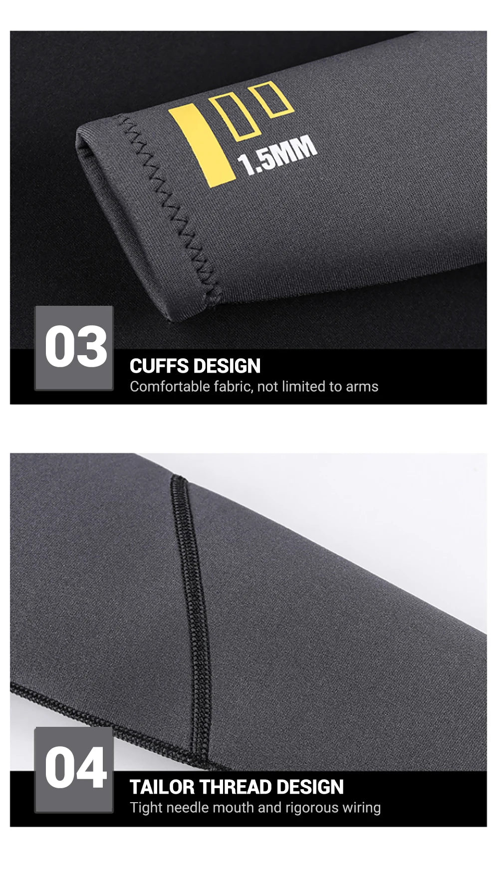 Men's Wetsuit Neoprene Scuba Diving Suit One-piece Zipper Thickened Warm Spearfishing Swimwear Kayak Surfing Swimsuit - The Clothing Company Sydney