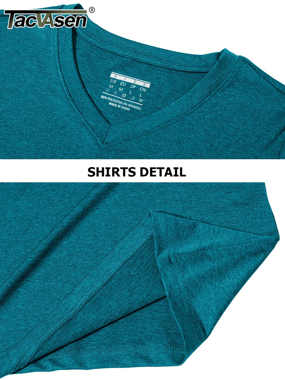 UPF 50+ Sun Protection Long Sleeve Shirts Womens V Neck Summer T-Shirts Outdoor Athletic Workout Running Gym Sportswear The Clothing Company Sydney