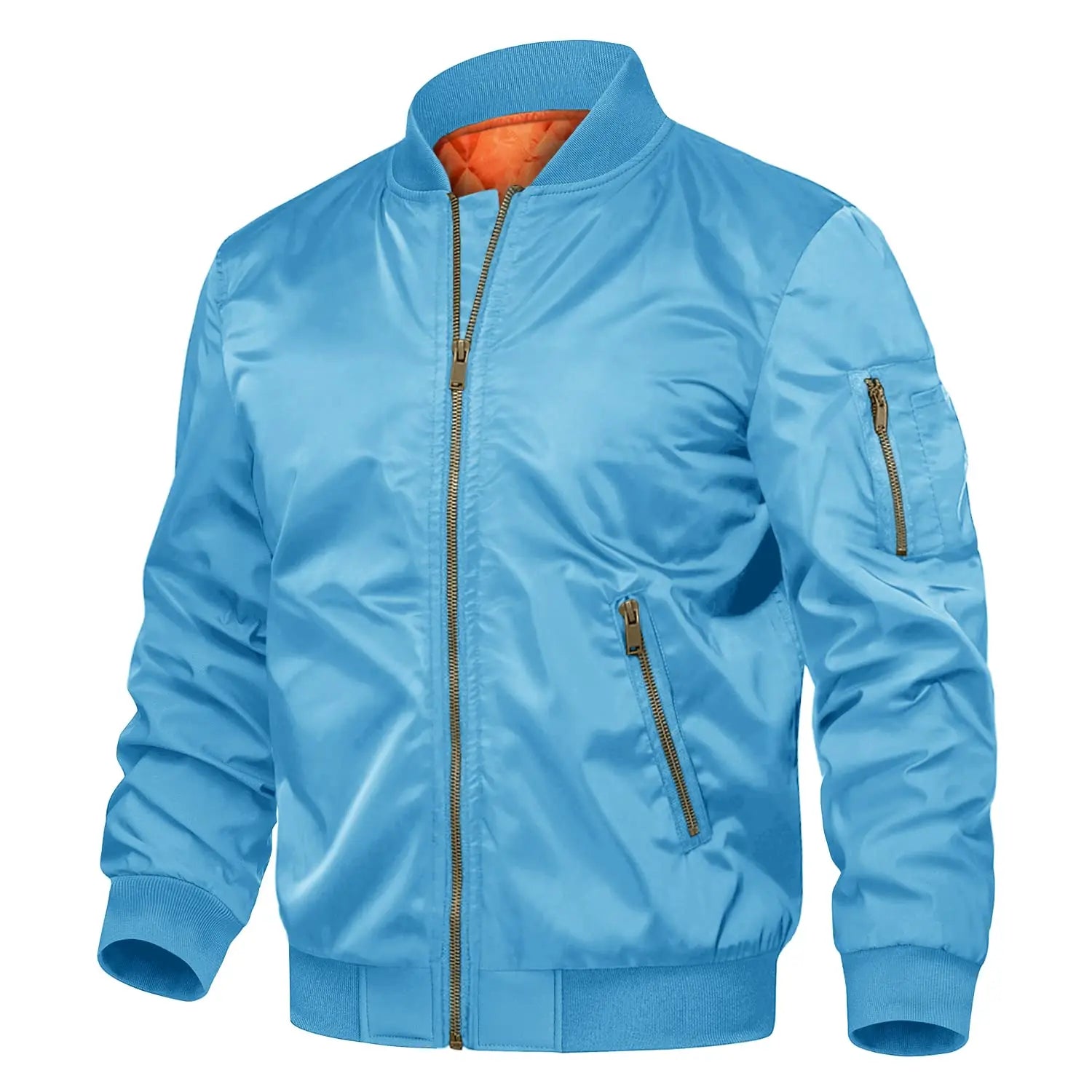 Winter Padded Bomber Jackets Outwear Men's Retro Pilot Jacket Coat Casual Baseball Jackets Varsity Jackets Streetwear - The Clothing Company Sydney