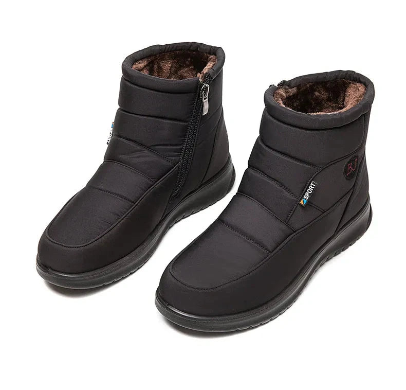 Women Ankle Low Heels Snow Boots Winter Flat Shoes The Clothing Company Sydney