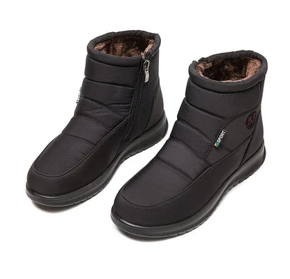Women Ankle Low Heels Snow Boots Winter Flat Shoes The Clothing Company Sydney