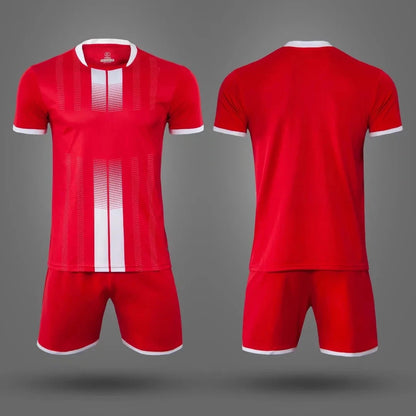 Men Women Kids Soccer Set Short Sleeve Volleyball Uniform Football Jersey Team Training Shirts Sport Kit Suit Breathable Set The Clothing Company Sydney