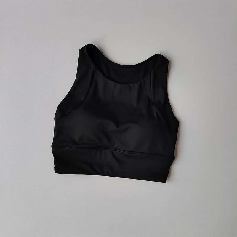 Shock proof Compact Sports Vest Running Breathable Full cup Yoga Vest Gym Clothing Summer Fitness Sports Bra The Clothing Company Sydney