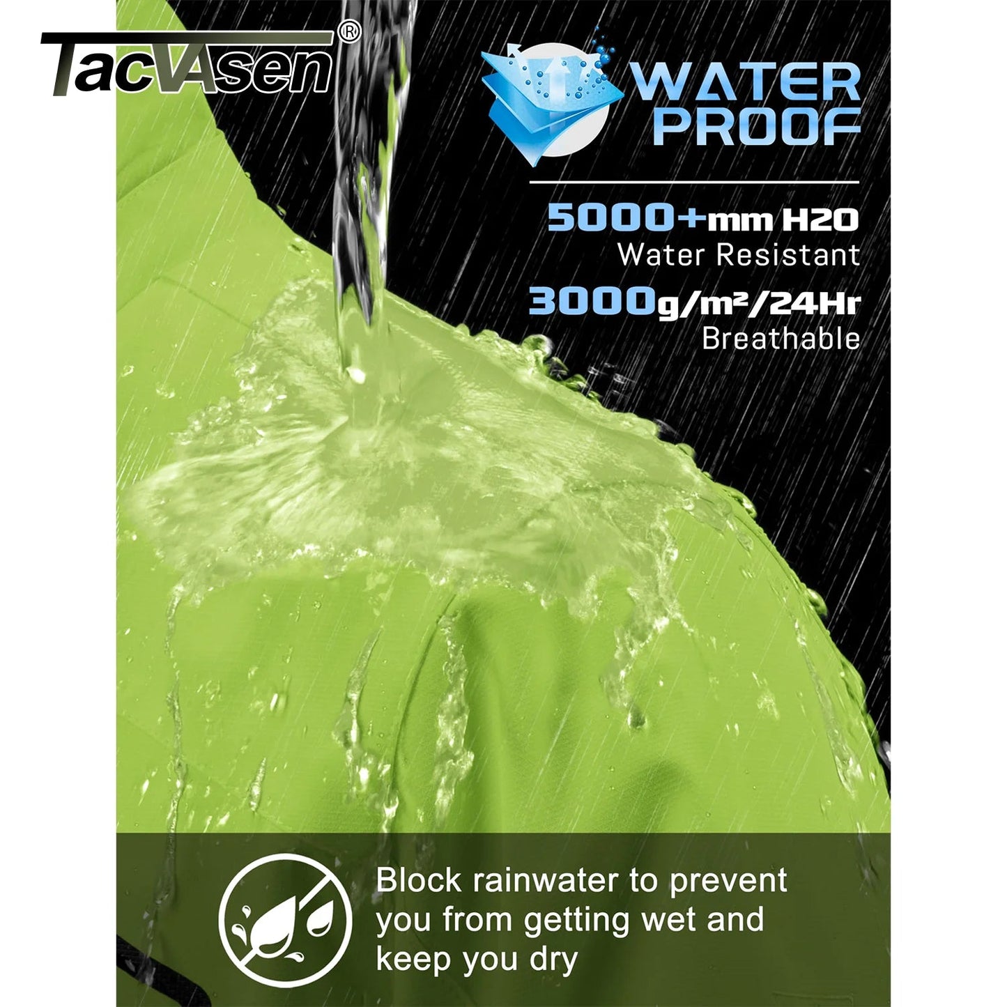 Lightweight Windbreaker Mens Mesh Lined Waterproof Rain Jacket Outdoor Fishing Hiking Jacket with Detachable Hood The Clothing Company Sydney