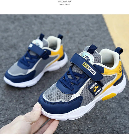 Kids’ Breathable Summer Sneakers – Hook & Loop Mesh Running Shoes for Boys & Girls The Clothing Company Sydney