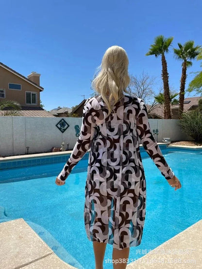 3 Piece Summer Print Swimsuits Tankini Sets Swimwear Beach Wear Bathing Suits Pool Women's Swimming Suit - The Clothing Company Sydney